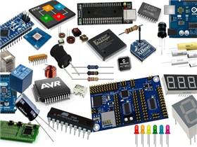 Basic electronic components used on PCB boards