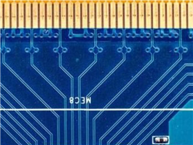 How to remove the gold finger lead wire?